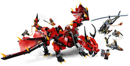 LEGO 70653 Firstbourne Dragon & HunterCopter - NINJAGO Set