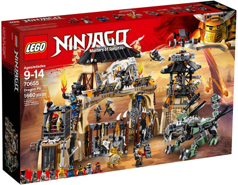 LEGO 70655 Dragon Pit: Ninja Battle for Dragon Armor - SuperSaverAU - view 1