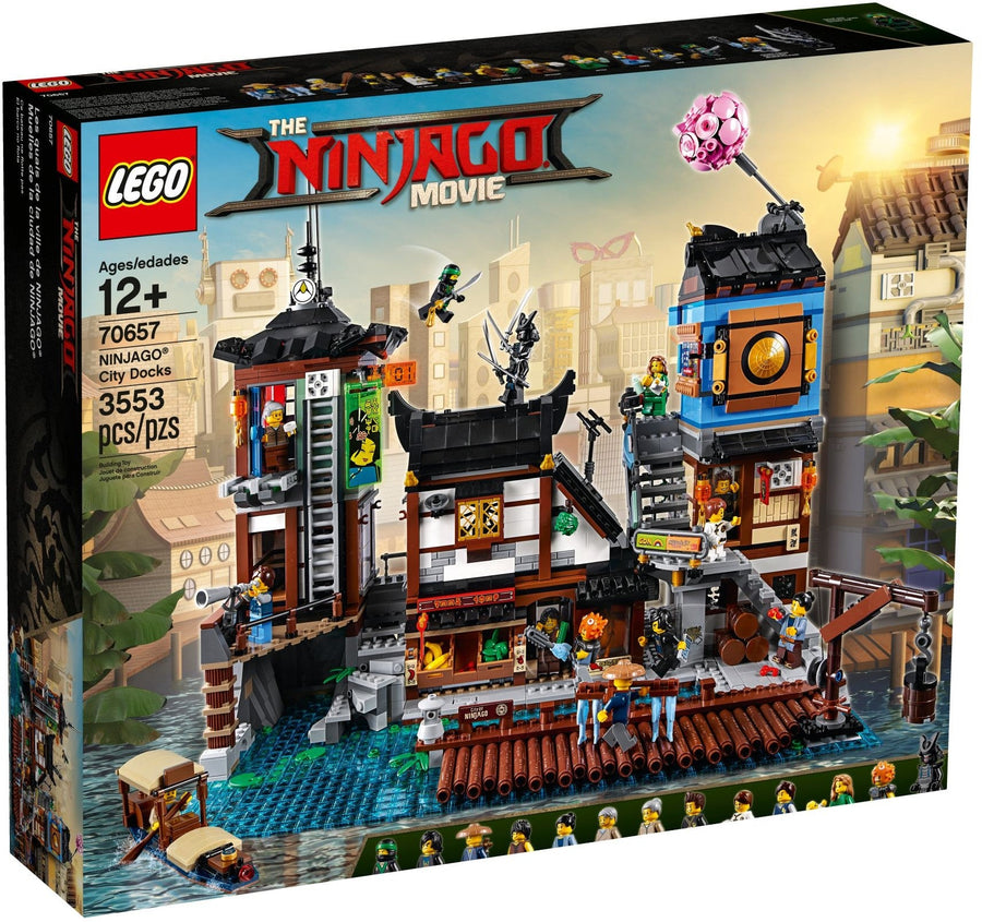 LEGO 70657 NINJAGO City Docks: Ninja Market & Dojo Set - SuperSaverAU - view 1