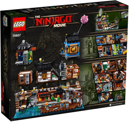 LEGO 70657 NINJAGO City Docks: Ninja Market & Dojo Set