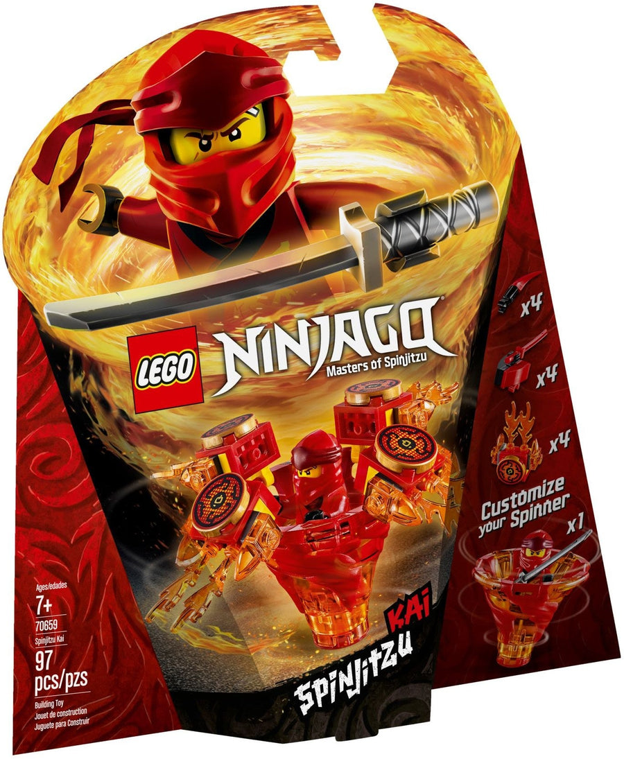 LEGO 70659 Spinjitzu Kai Tornado of Fire Spinner - SuperSaverAU - view 1