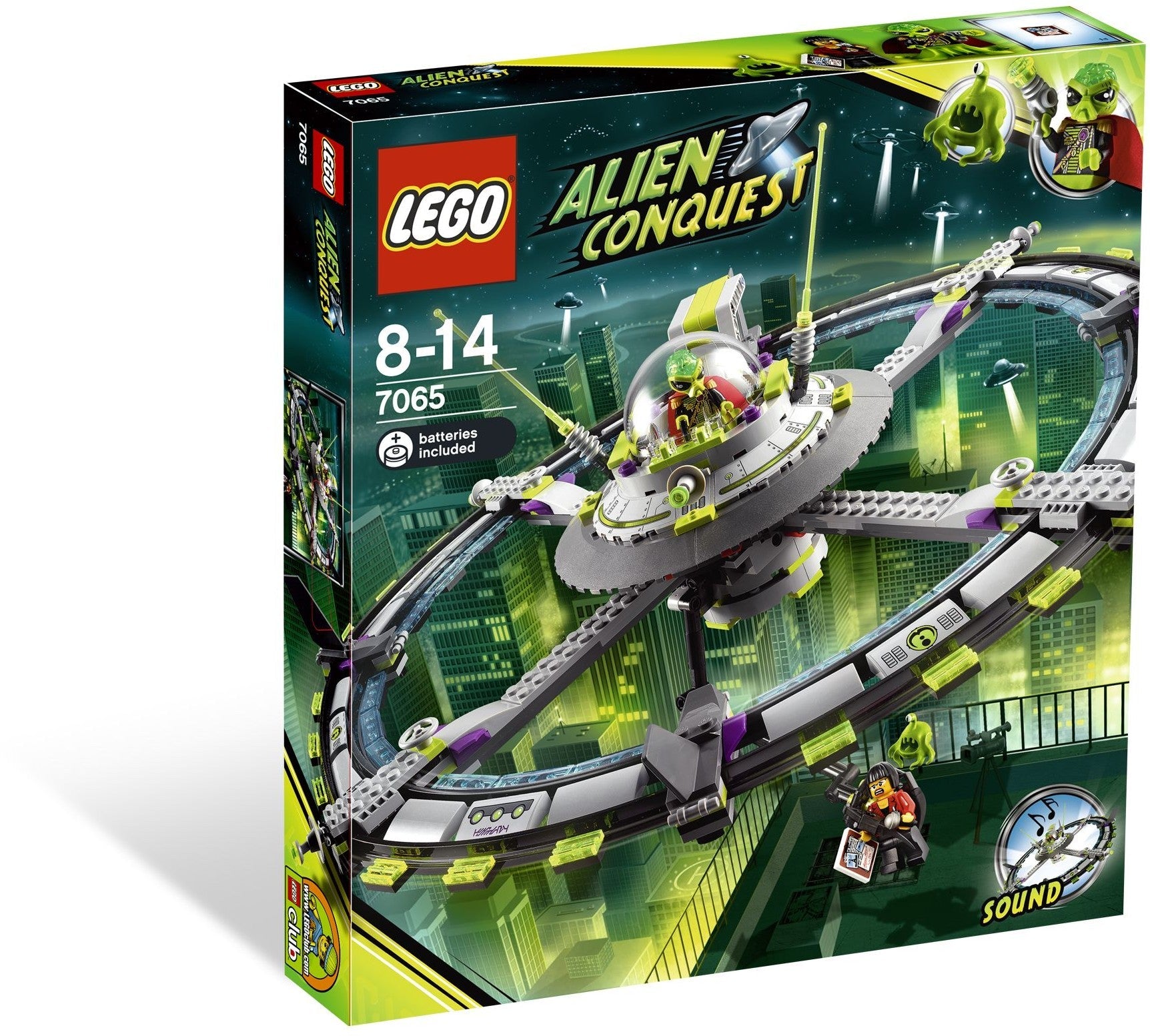 LEGO 7065 Space Alien Mothership- Auzzi Store