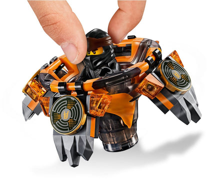 LEGO 70662 Spinjitzu Cole - Ninja Tornado of Earth Spinner