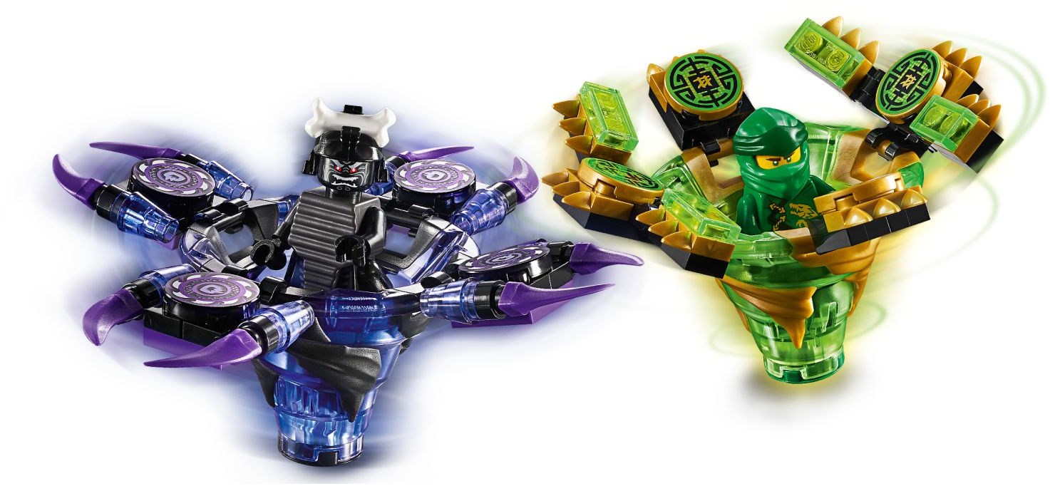 LEGO 70664 Spinjitzu Lloyd vs. Garmadon Ninja Spinner Toy - SuperSaverAU - view 2