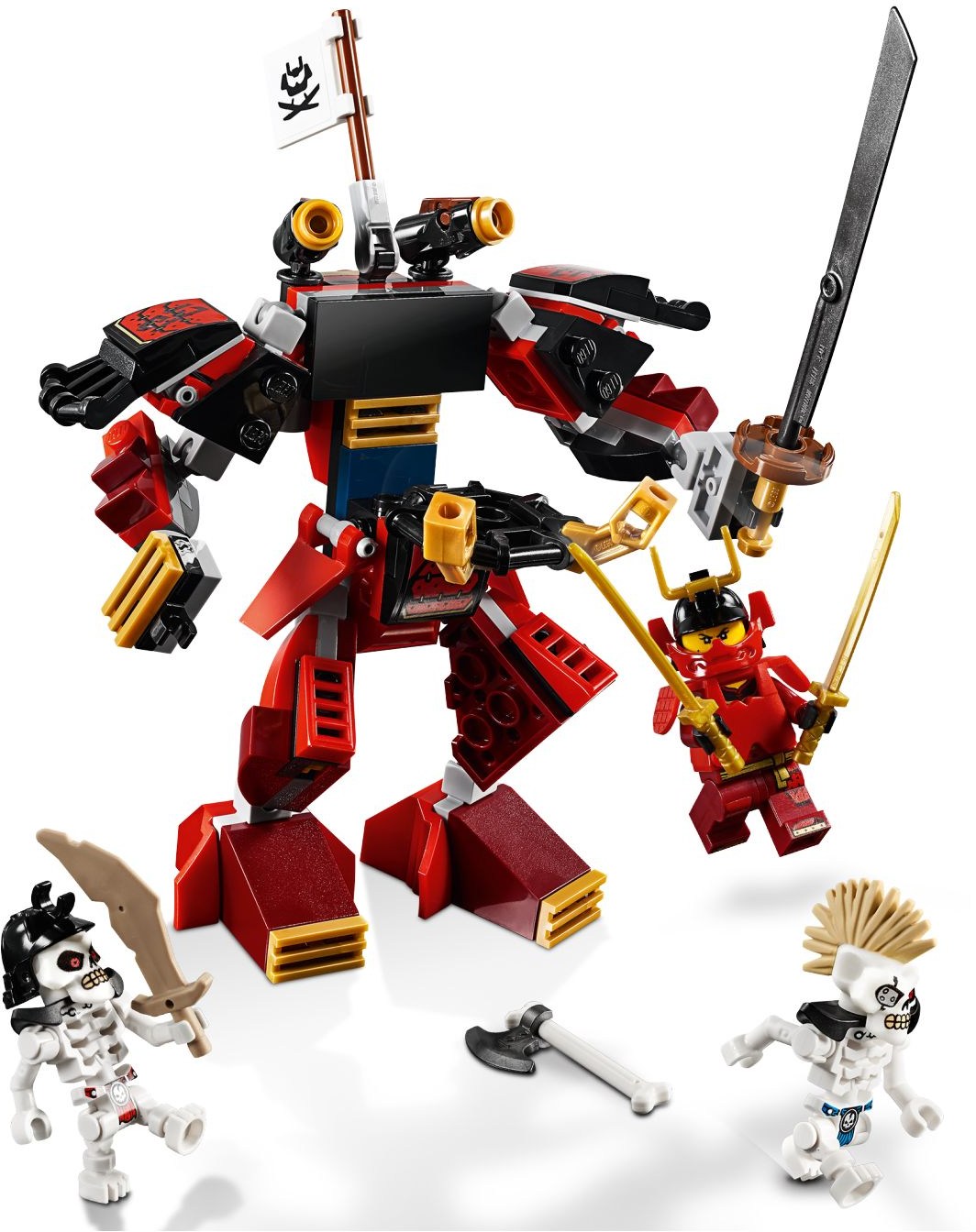 LEGO 70665 Samurai Mech - NINJAGO Nya Minifigure - SuperSaverAU - view 3