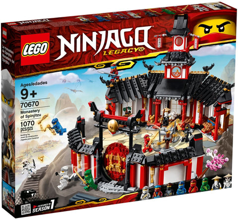 LEGO 70670 Monastery of Spinjitzu: Ninja Training & Battles - SuperSaverAU - view 1