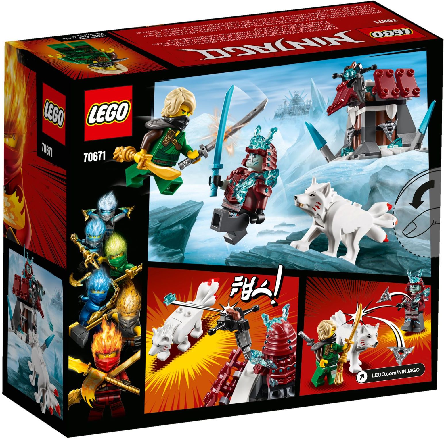 LEGO 70671 Ninjago Lloyd's Journey- Auzzi Store