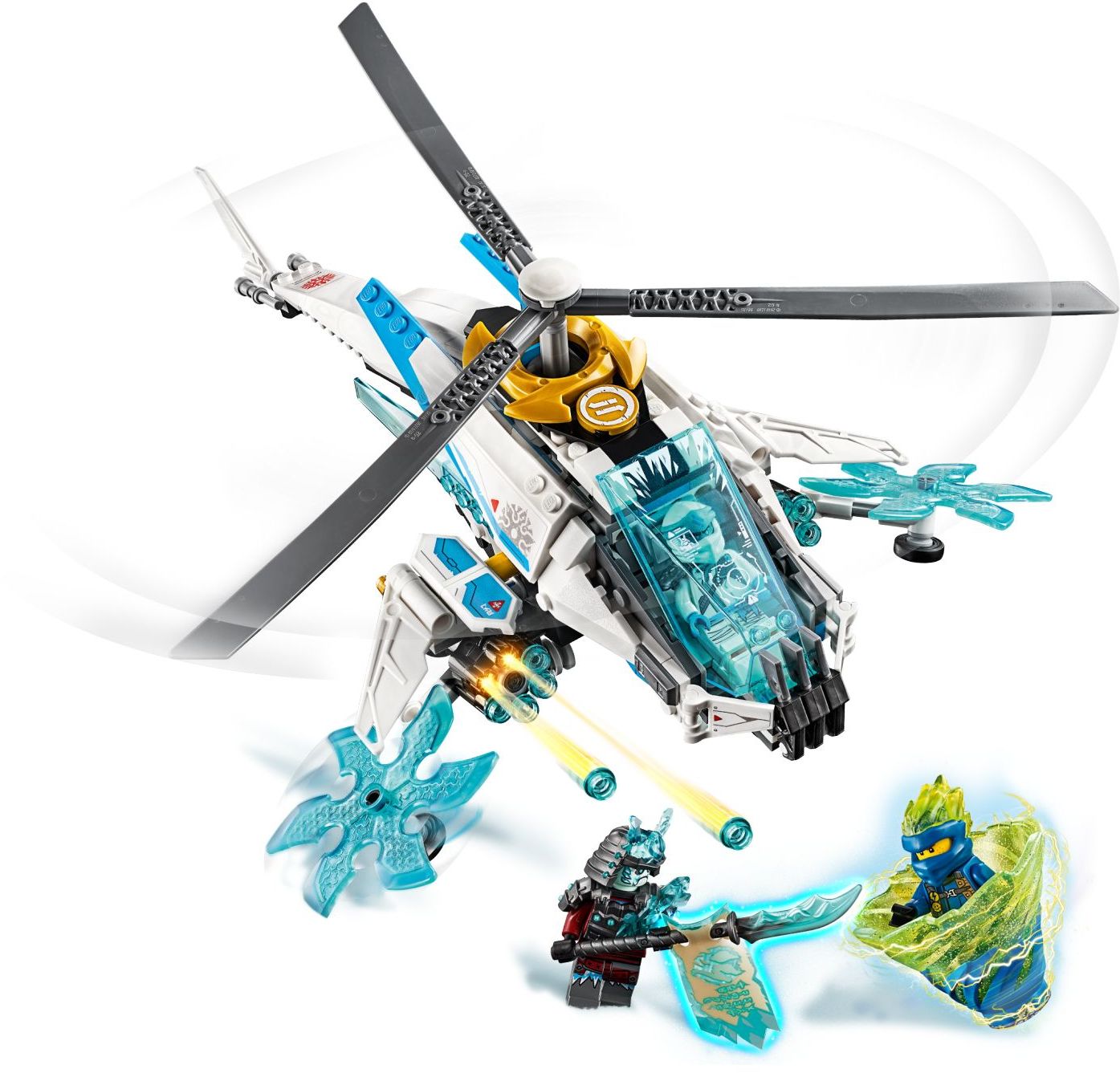 LEGO 70673 ShuriCopter Ninja Helicopter Toy - SuperSaverAU - view 2