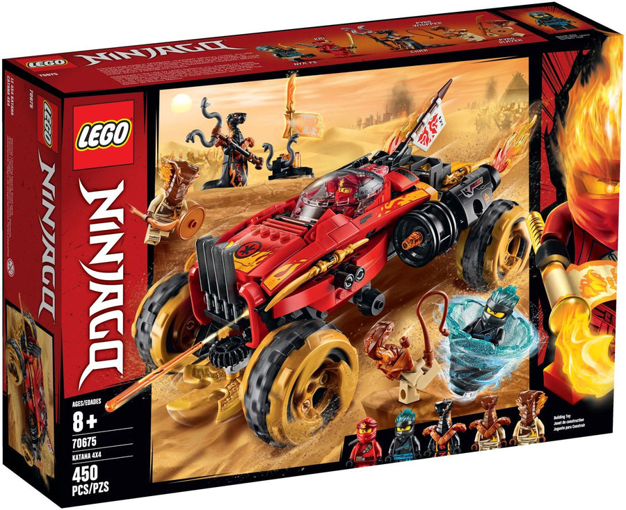 LEGO 70675 Katana 4x4 Ninja Toy Truck | NINJAGO Car - SuperSaverAU - view 1