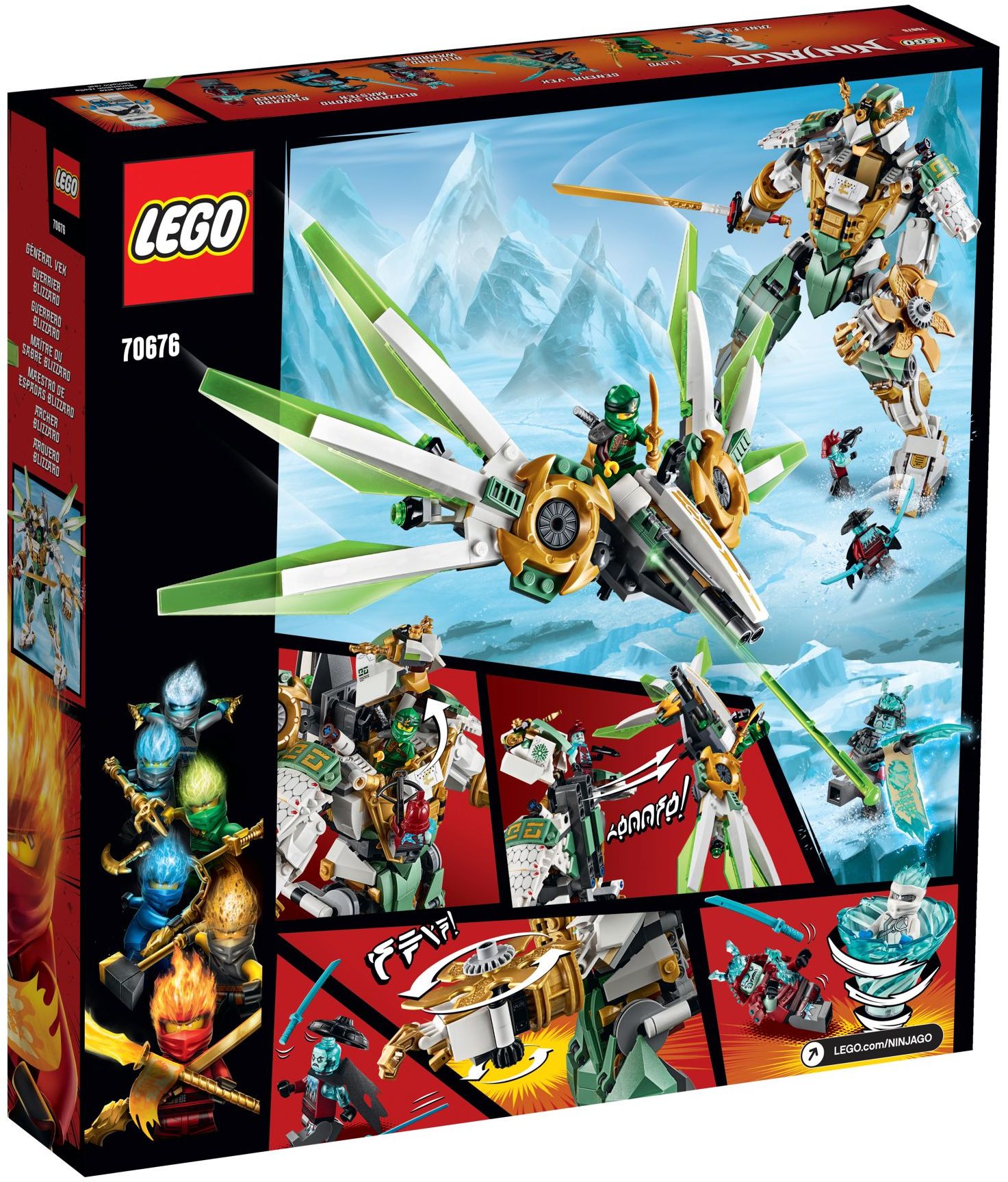 LEGO 70676 Lloyd's Titan Mech Ninja Robot Toy - SuperSaverAU - view 2