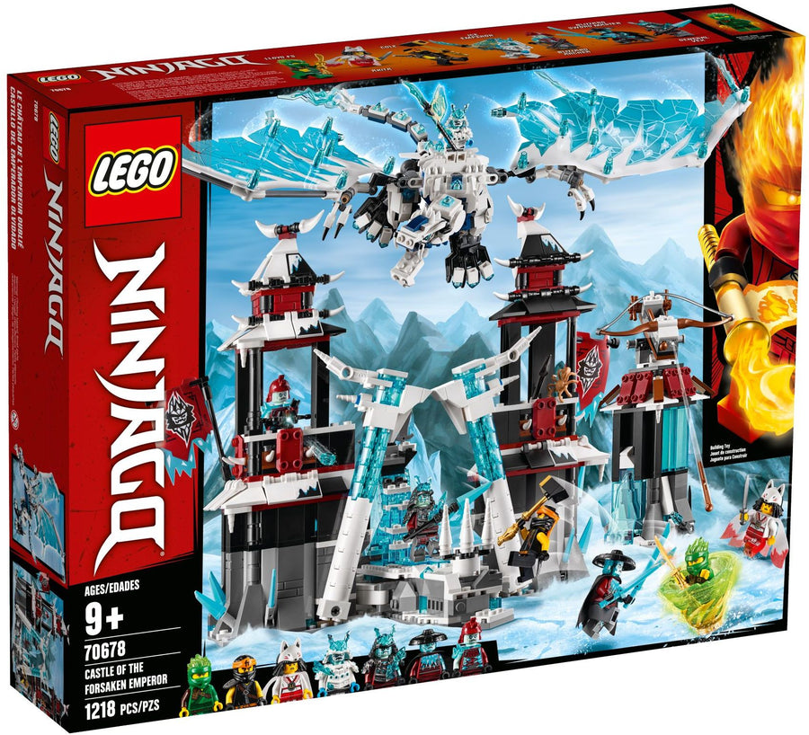 LEGO 70678 Castle of the Forsaken Emperor Ninja Playset - SuperSaverAU - view 1