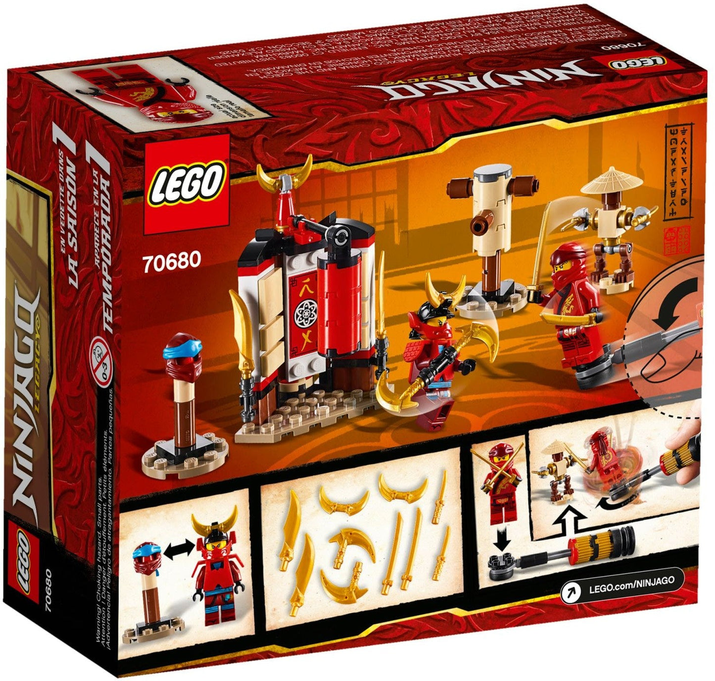 LEGO 70680 Ninja Training Station - Kai & Nya Minifigures