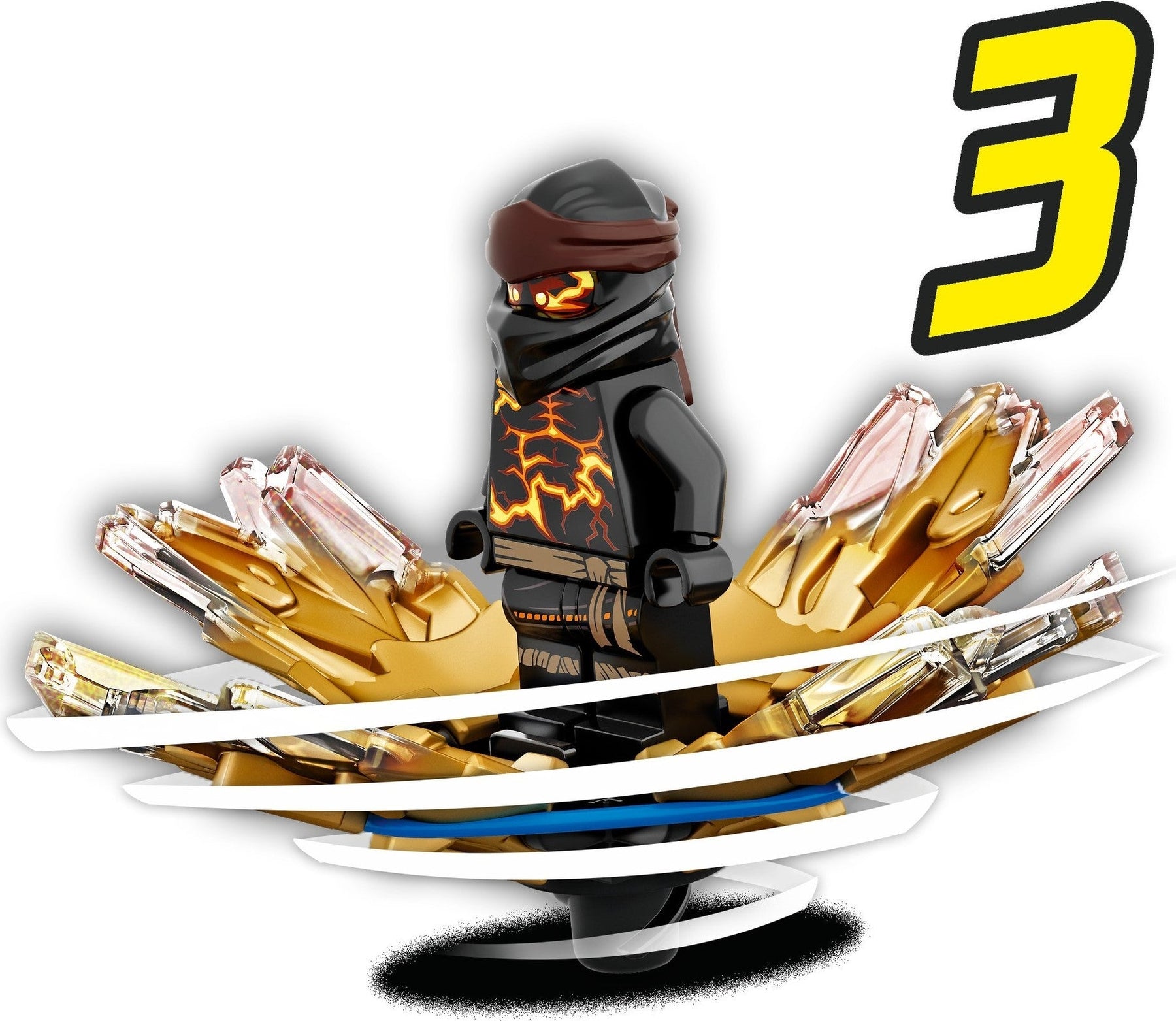 LEGO 70685 Spinjitzu Burst - Cole Ninja Toy - SuperSaverAU - view 6