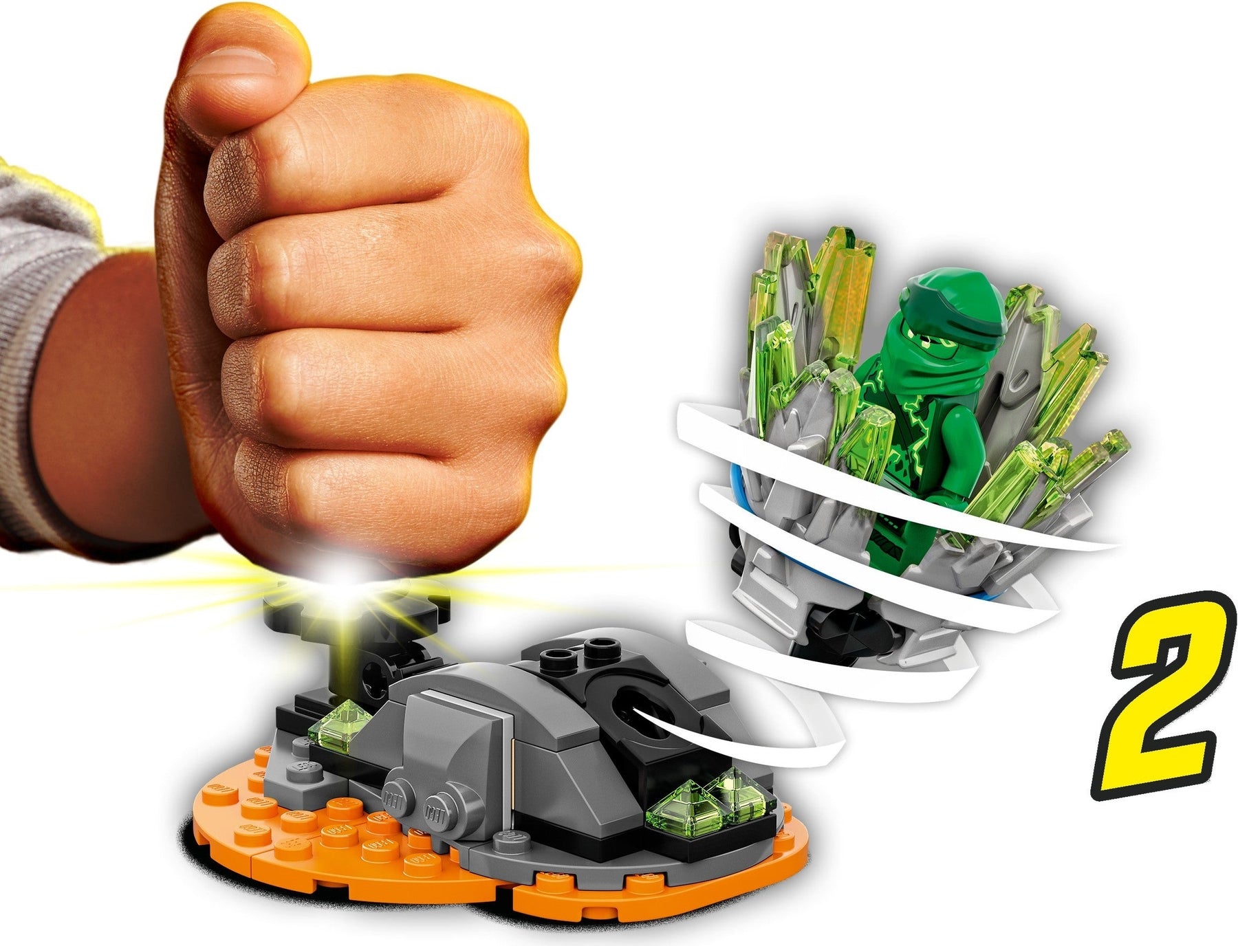 LEGO 70687 Spinjitzu Burst Lloyd - NINJAGO Spinner Toy - SuperSaverAU - view 5