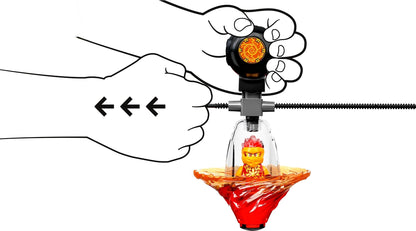 LEGO 70688 Kai's Spinjitzu Ninja Training Toy