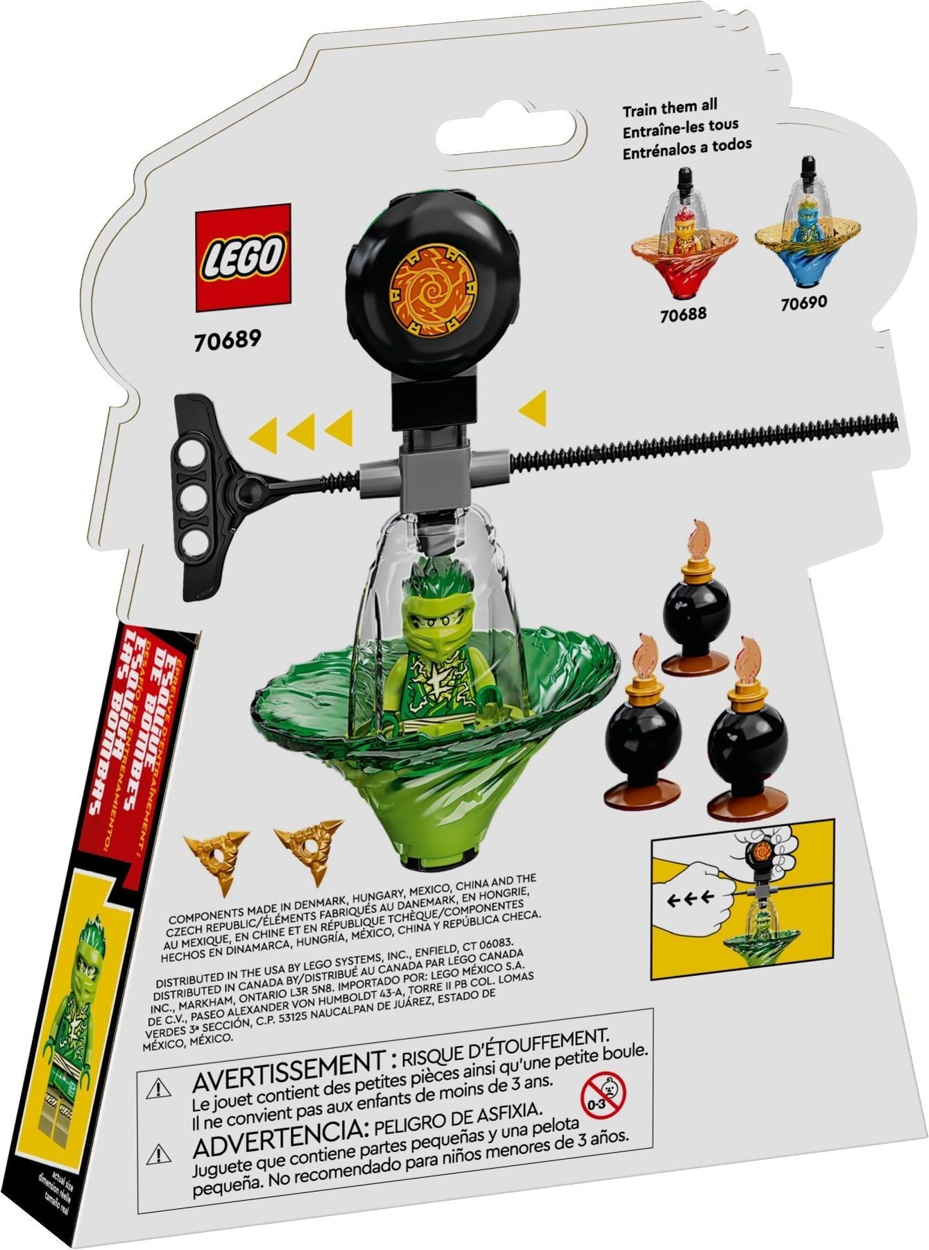 LEGO 70689 Lloyd's Spinjitzu Ninja Training Toy