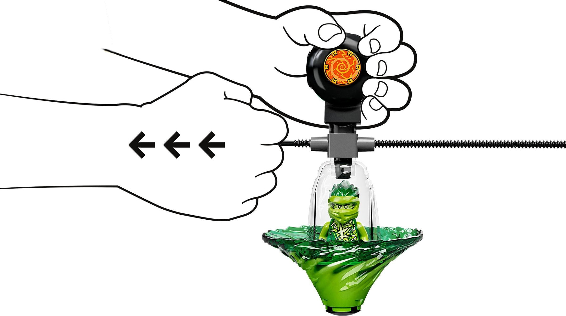 LEGO 70689 Lloyd's Spinjitzu Ninja Training Toy - SuperSaverAU - view 4