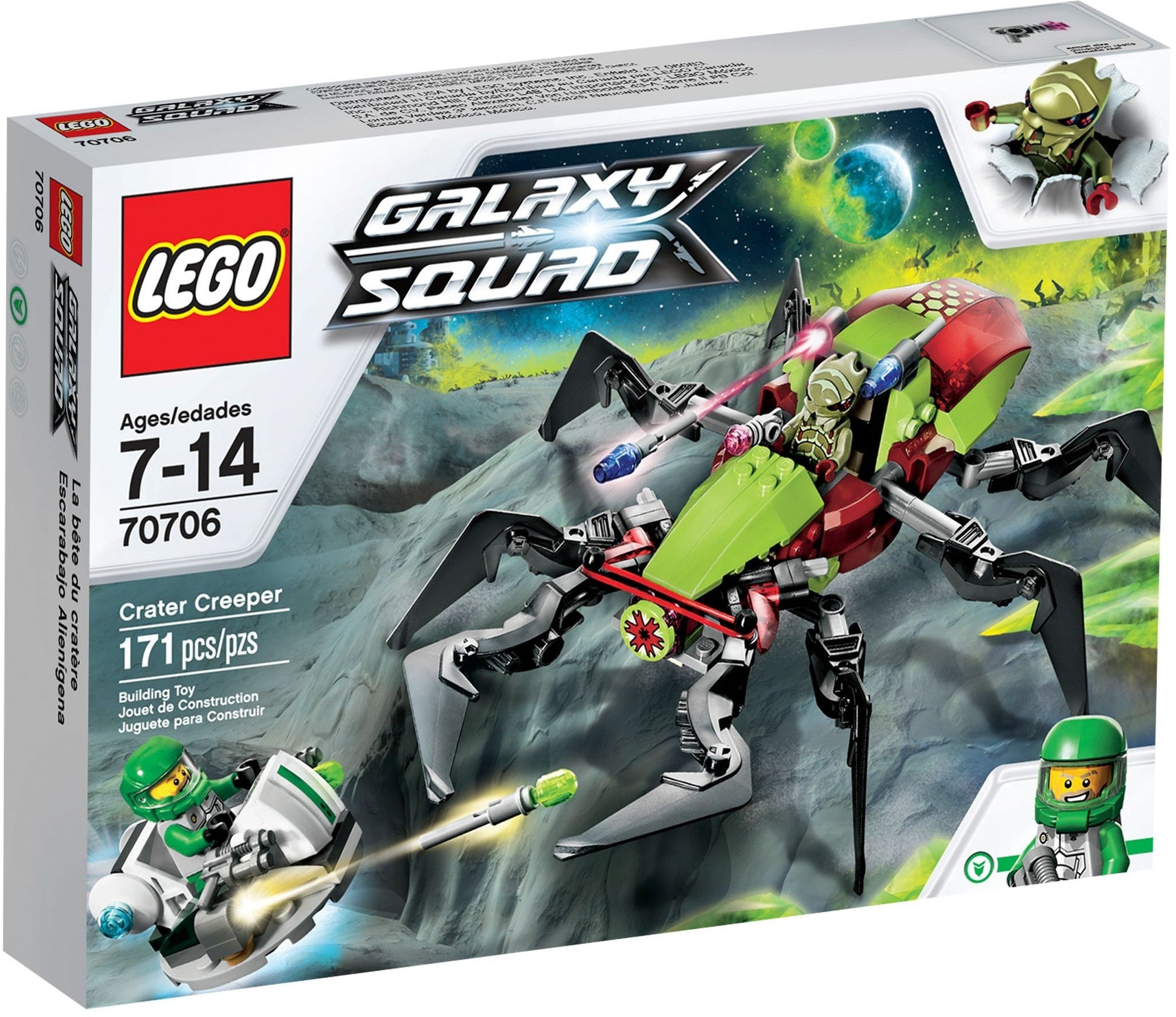 LEGO Galaxy Squad Crater Creeper70707- Auzzi Store