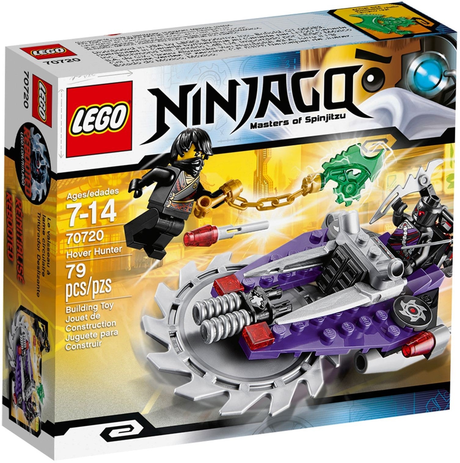 LEGO 70720 NINJAGO Hover Hunter: Cole vs. Nindroid - SuperSaverAU - view 1