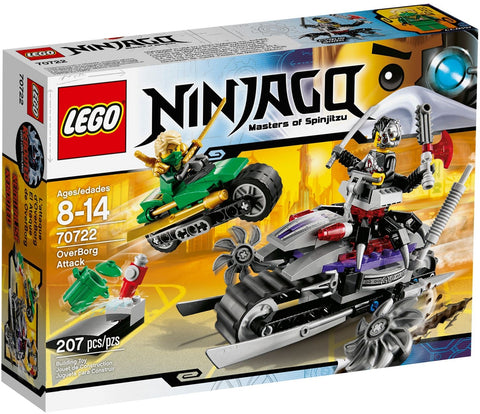 LEGO 70722 OverBorg Attack: Ninja Cycle Chase - SuperSaverAU - view 1