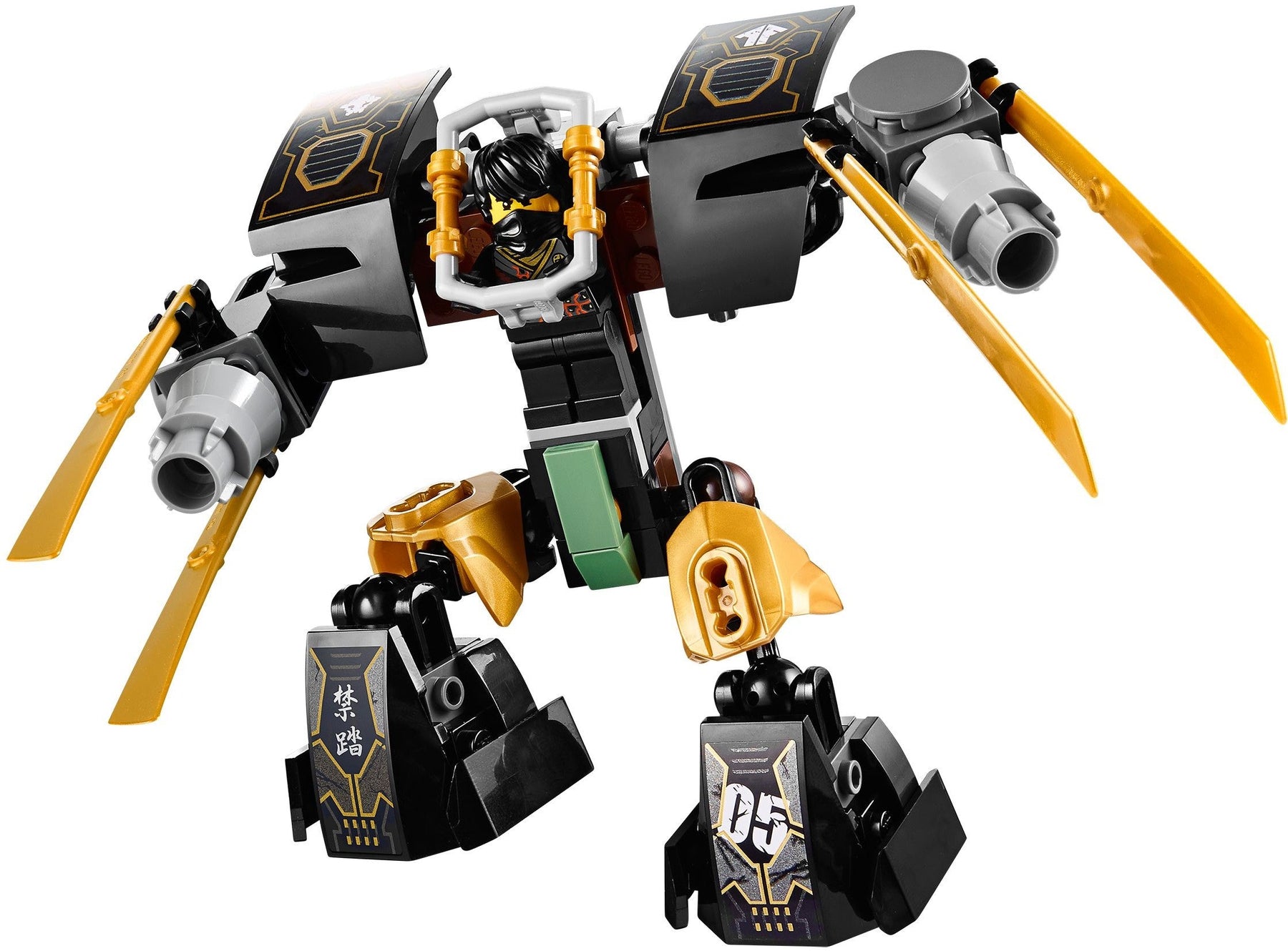 LEGO 70723 Thunder Raider - Ninja Vehicle with Earth Mech - SuperSaverAU - view 4