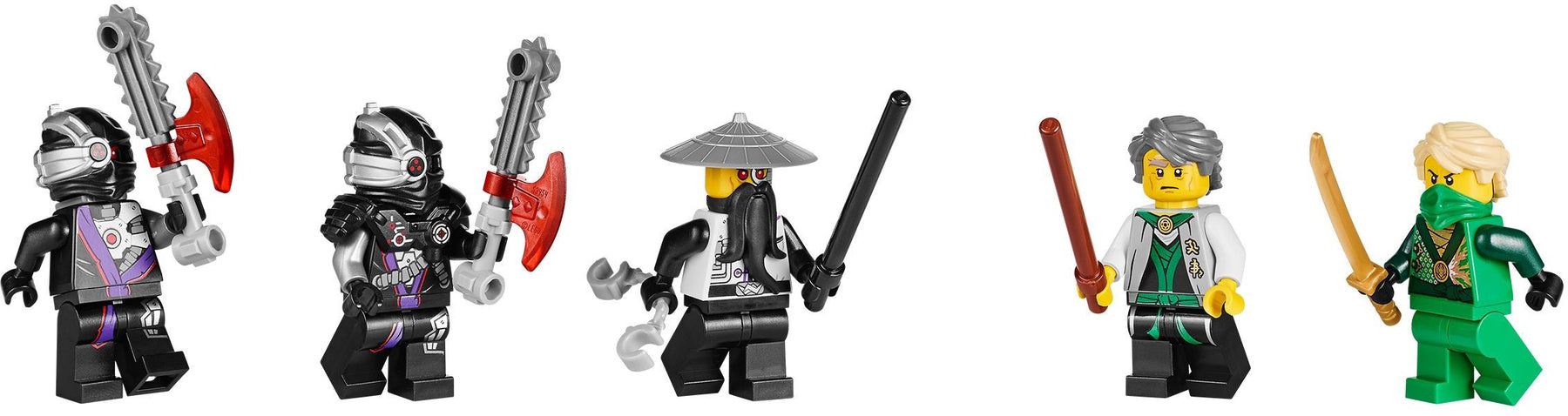 LEGO 70725 Nindroid MechDragon: Ninja vs. Evil Wu - SuperSaverAU - view 2