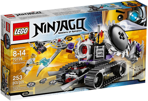 LEGO 70726 Destructoid Mech Battle with Zane vs. Nindroids - SuperSaverAU - view 1