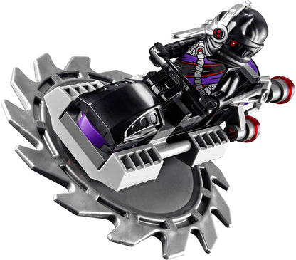 LEGO 70727 X-1 Ninja Charger Car & Interceptor Bike