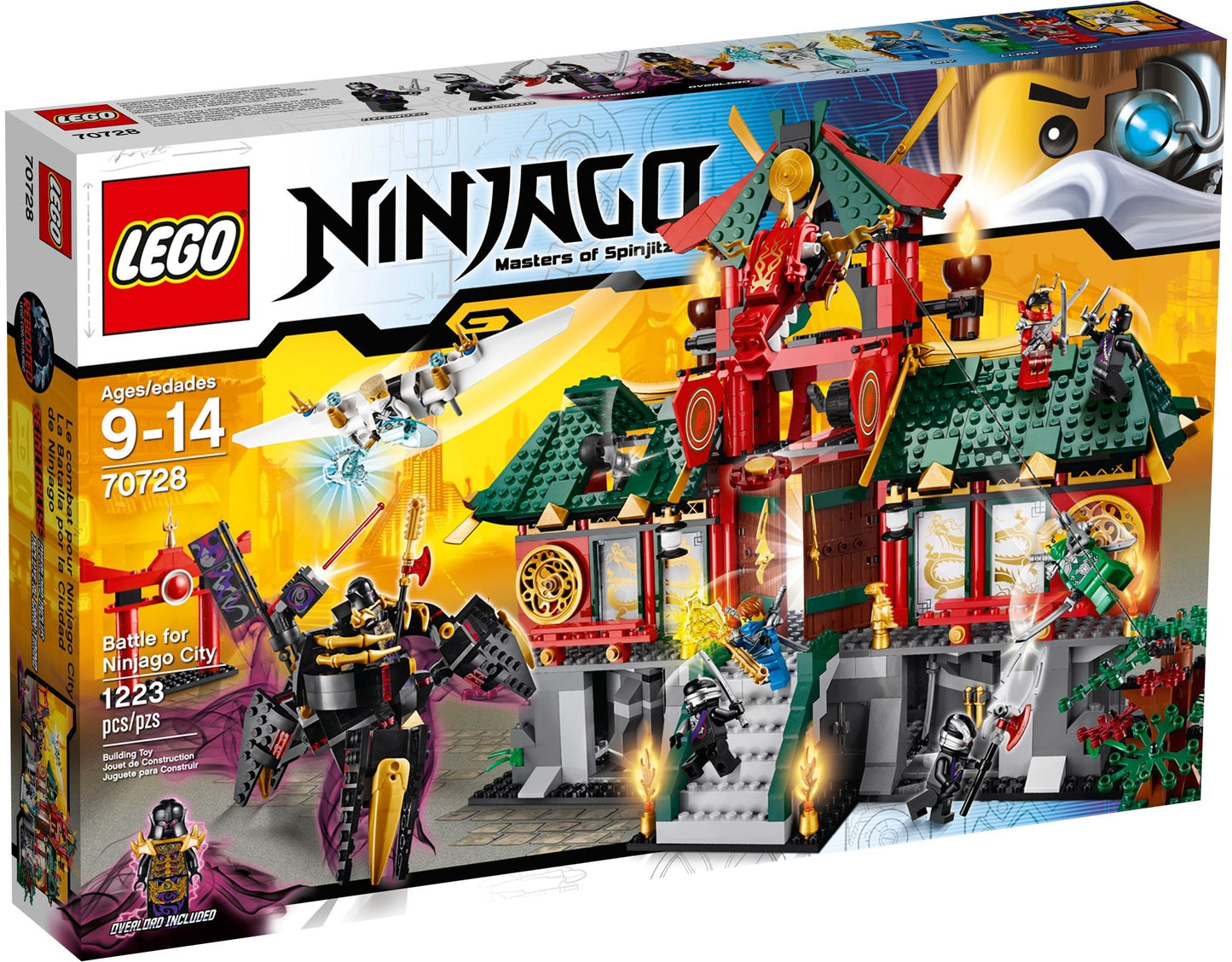 LEGO 70728 Ninjago City Temple Defense