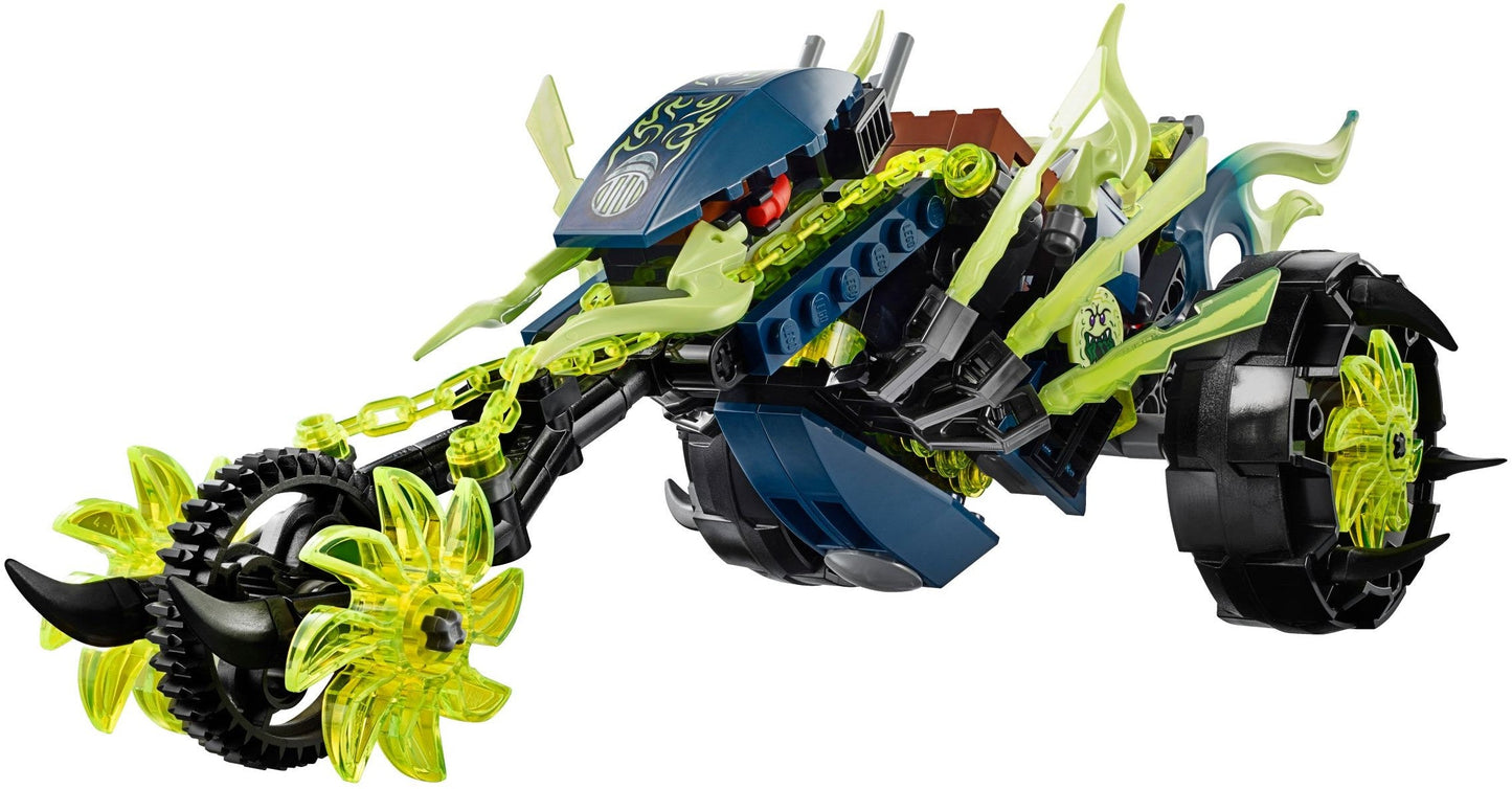 LEGO 70730 Chain Cycle Ambush: Zane vs. Wrayth Aeroblade Battle