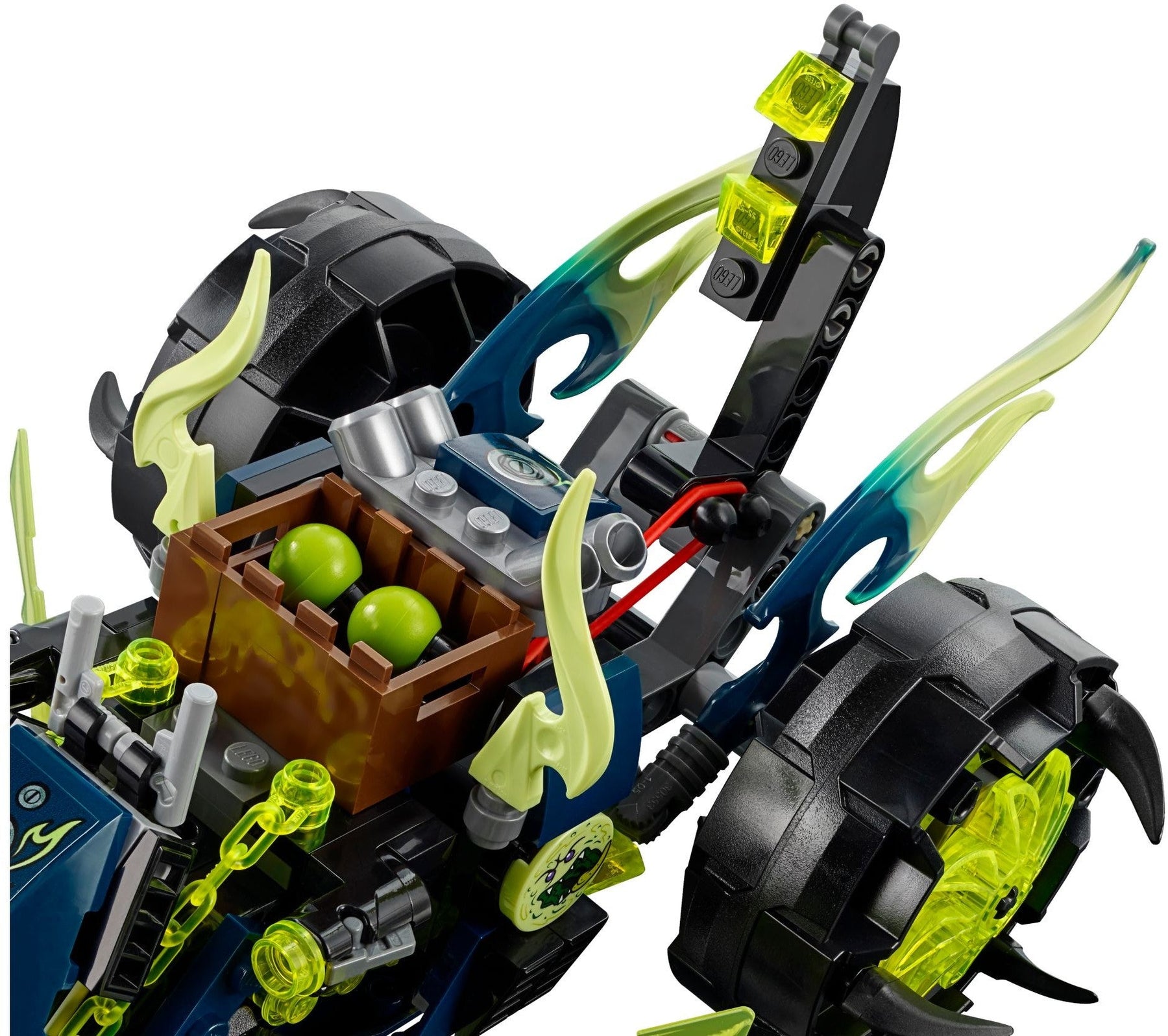 LEGO 70730 Chain Cycle Ambush: Zane vs. Wrayth Aeroblade Battle - SuperSaverAU - view 4