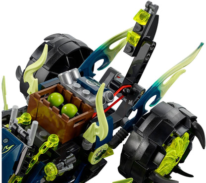 LEGO 70730 Chain Cycle Ambush: Zane vs. Wrayth Aeroblade Battle