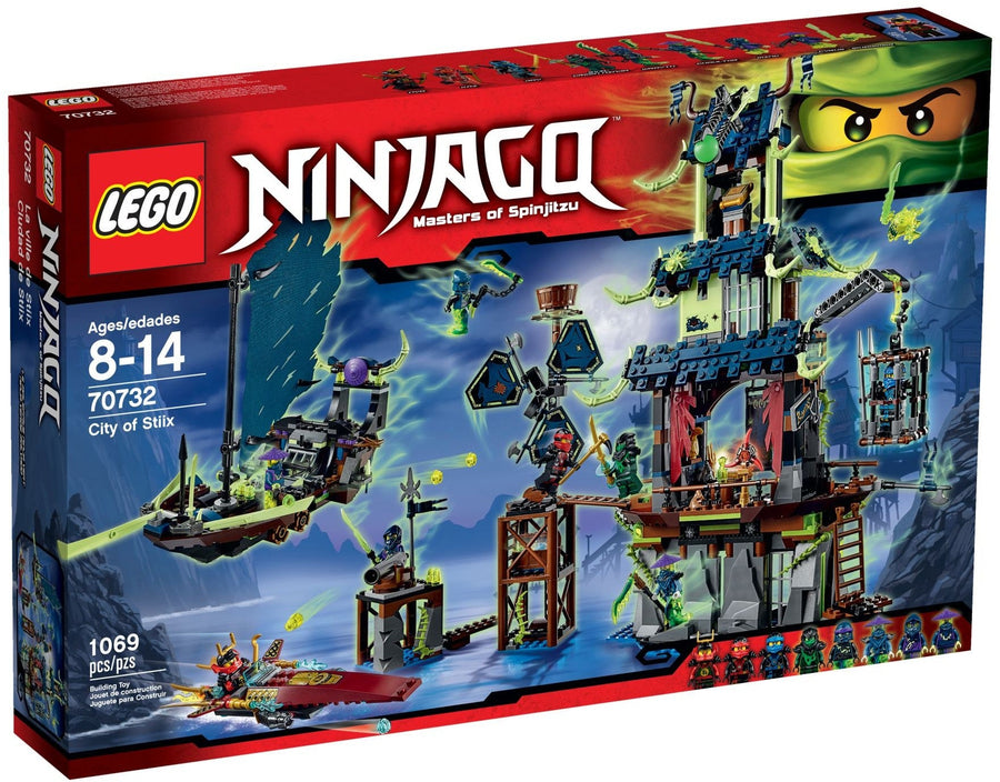LEGO 70732 City of Stiix Ninja Temple Showdown - SuperSaverAU - view 1