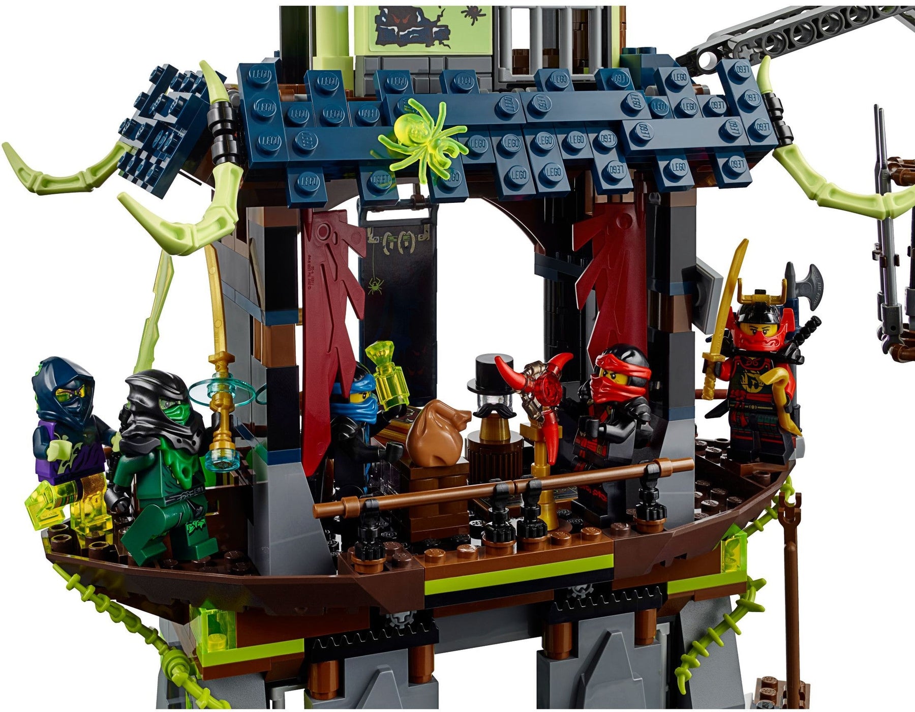 LEGO 70732 City of Stiix Ninja Temple Showdown - SuperSaverAU - view 4