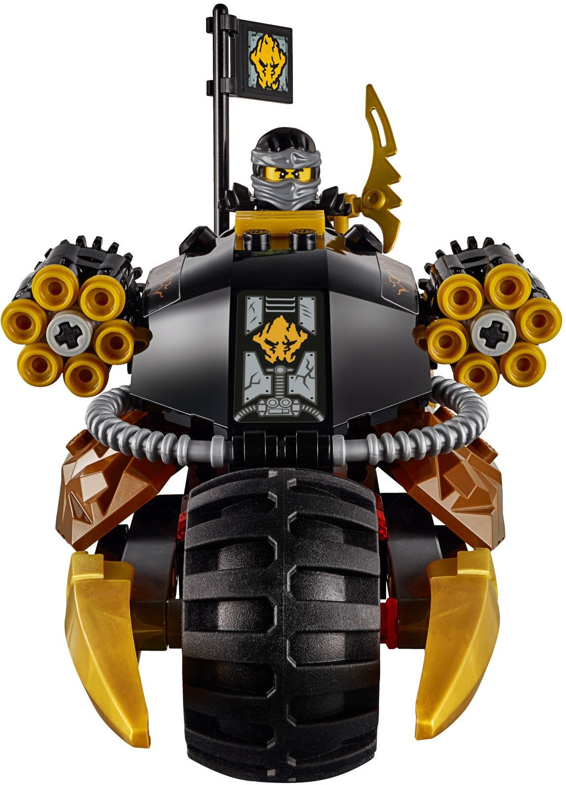 LEGO 70733 Cole's Blaster Bike vs. Ghost Dragon - SuperSaverAU - view 4