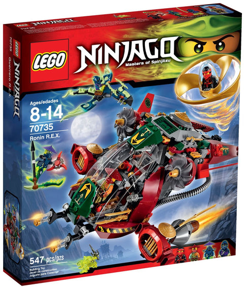 LEGO 70735 Ronin R.E.X. NINJAGO Airship & Airjitzu Flyer - SuperSaverAU - view 1
