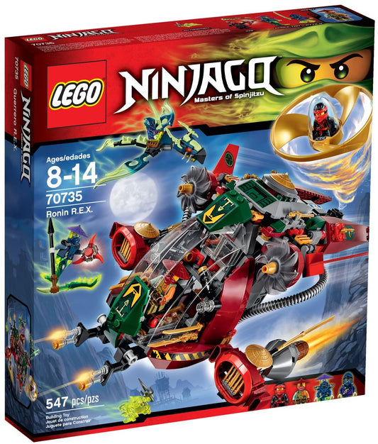 LEGO 70735 Ronin R.E.X. NINJAGO Airship & Airjitzu Flyer