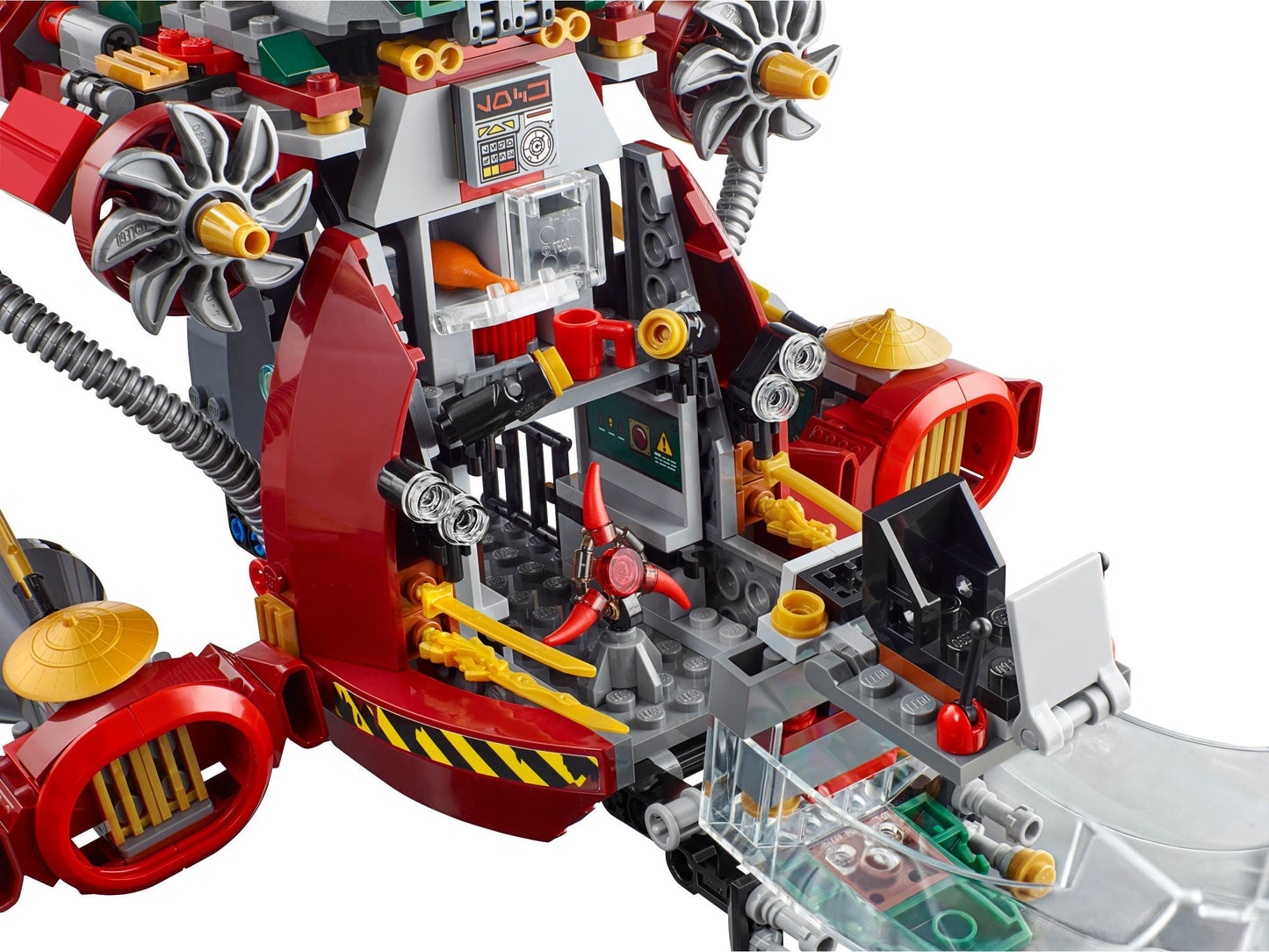 LEGO 70735 Ronin R.E.X. NINJAGO Airship & Airjitzu Flyer