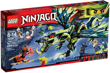 LEGO 70736 Morro Dragon Attack Ninja Temple Defense