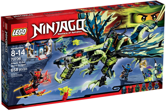 LEGO 70736 Morro Dragon Attack Ninja Temple Defense