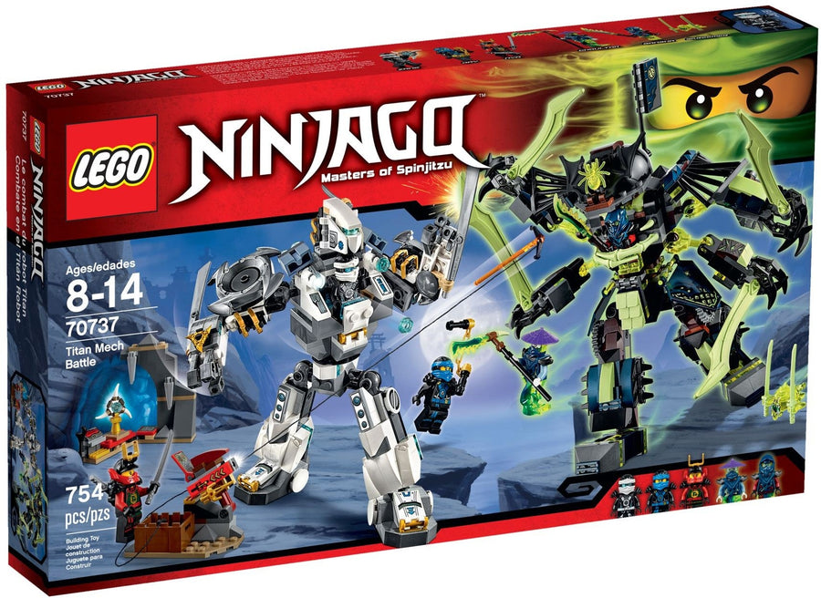 LEGO 70737 Titan Mech Battle: Zane vs. Mech-enstein - SuperSaverAU - view 1