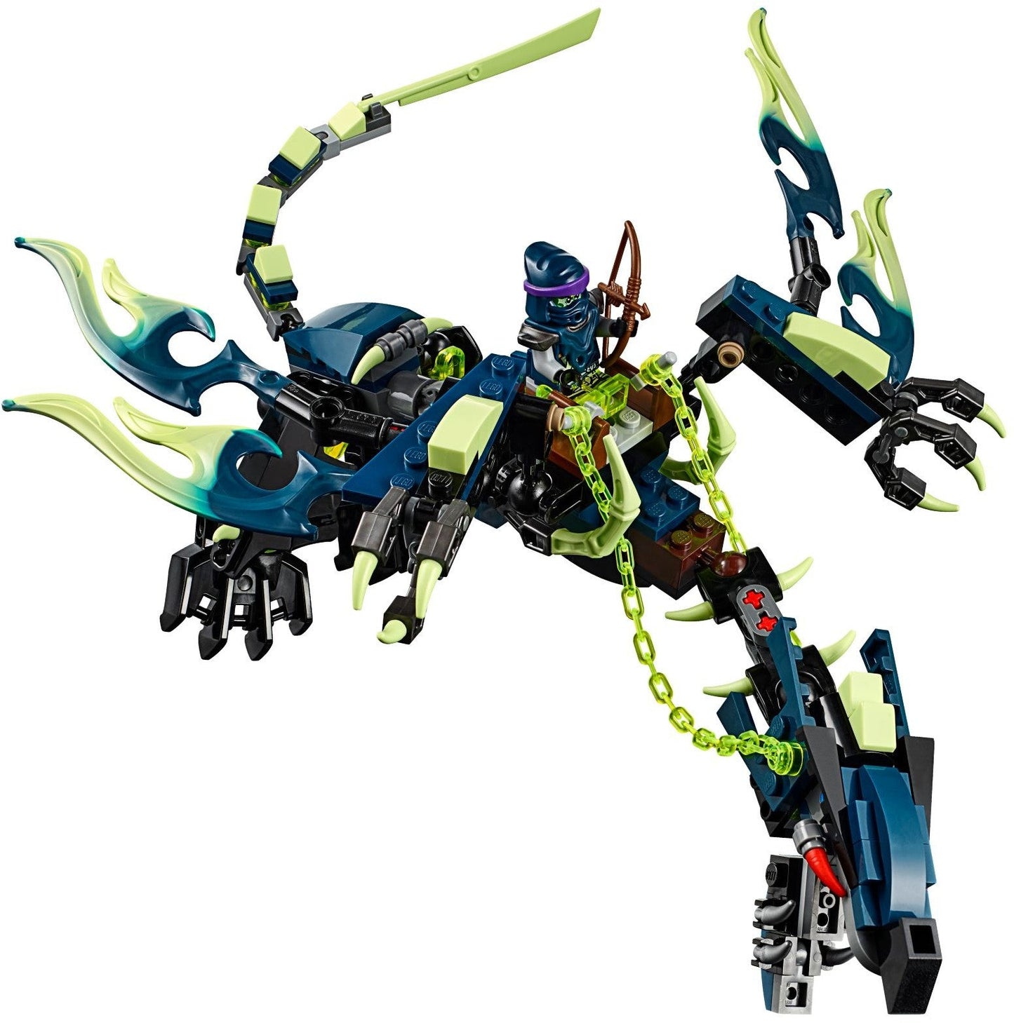 LEGO 70738 NINJAGO Destiny's Bounty Ship - Final Flight vs. Morro