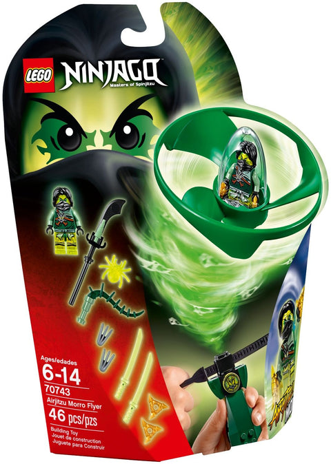 LEGO 70743 Airjitzu Morro Flyer: NINJAGO Ghost Ninja Spinner - SuperSaverAU - view 1
