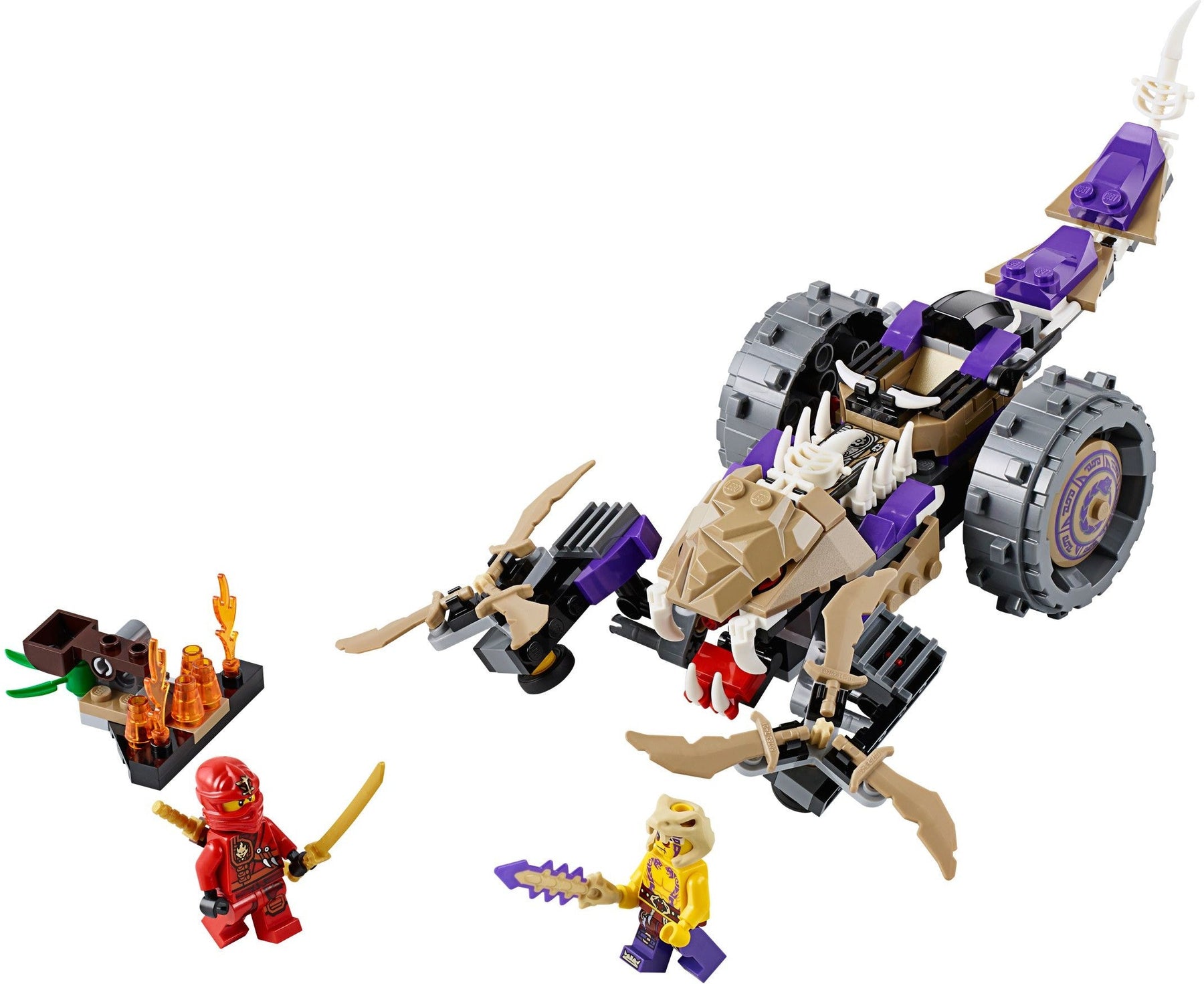 LEGO 70745 Anacondrai Crusher - Kai vs. Krait Ninja Battle - SuperSaverAU - view 7