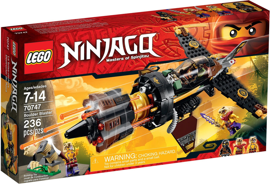 LEGO 70747 NINJAGO Boulder Blaster: Cole vs. Anacondrai - SuperSaverAU - view 1