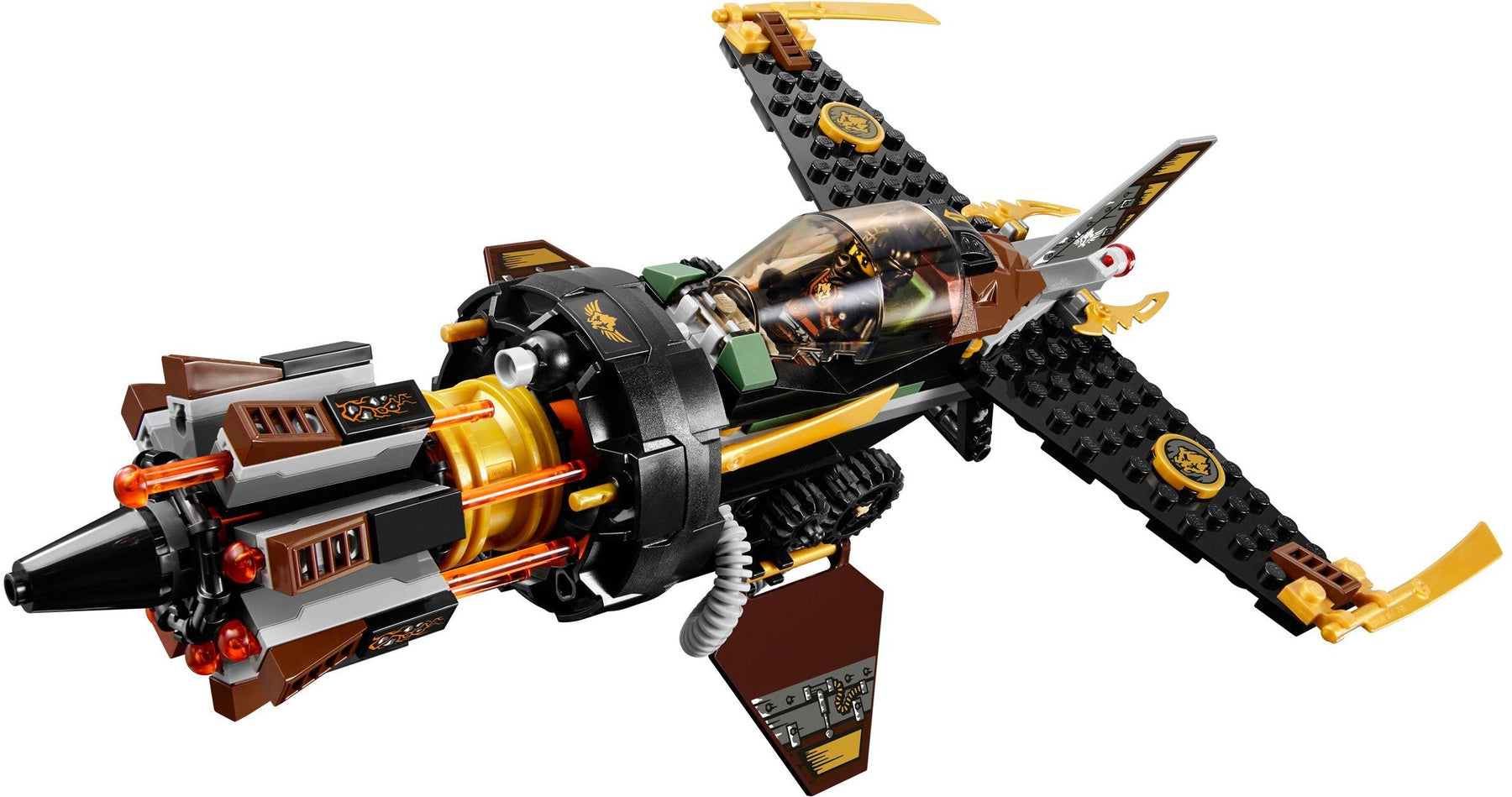 LEGO 70747 NINJAGO Boulder Blaster: Cole vs. Anacondrai - SuperSaverAU - view 2