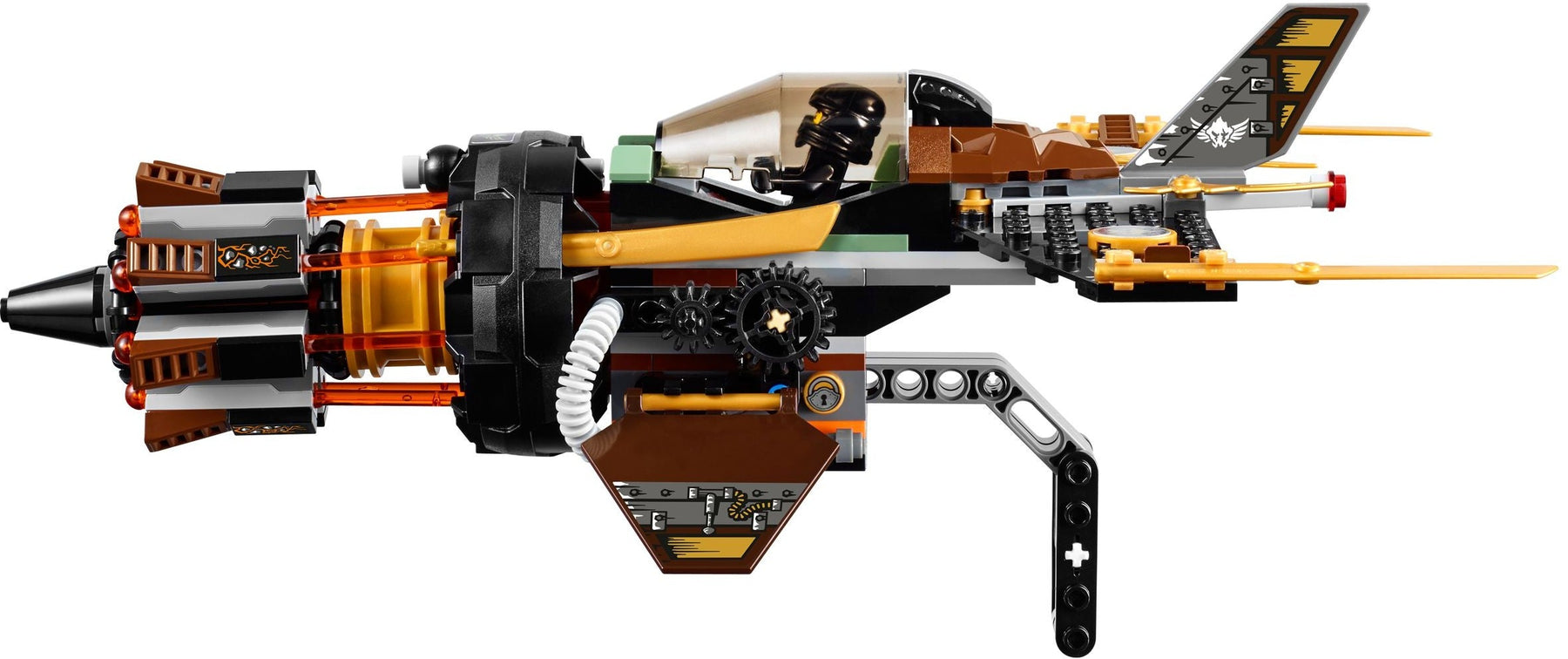 LEGO 70747 NINJAGO Boulder Blaster: Cole vs. Anacondrai - SuperSaverAU - view 3