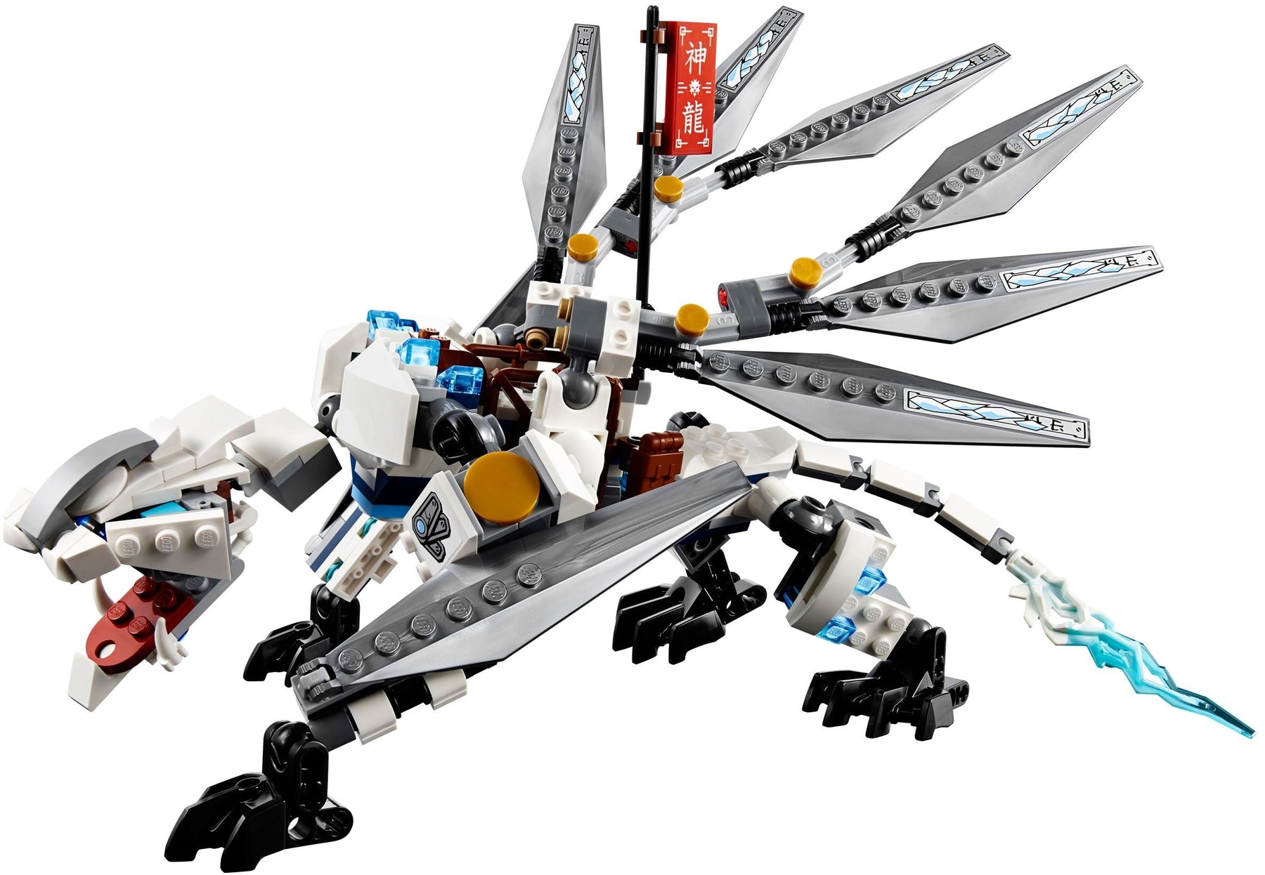 LEGO 70748 Titanium Dragon: Ninja Zane vs. Anacondrai - SuperSaverAU - view 2