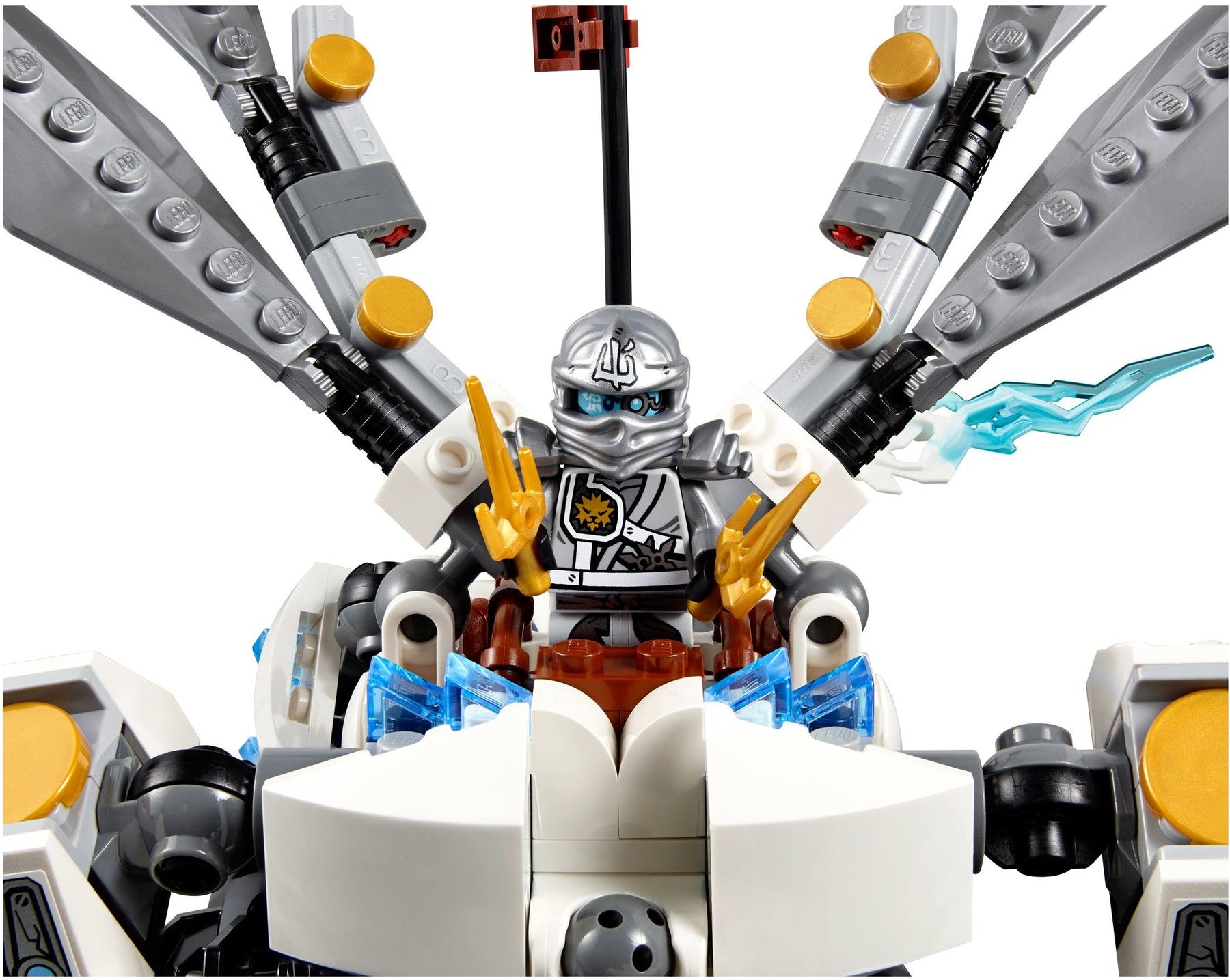 LEGO 70748 Titanium Dragon: Ninja Zane vs. Anacondrai - SuperSaverAU - view 3