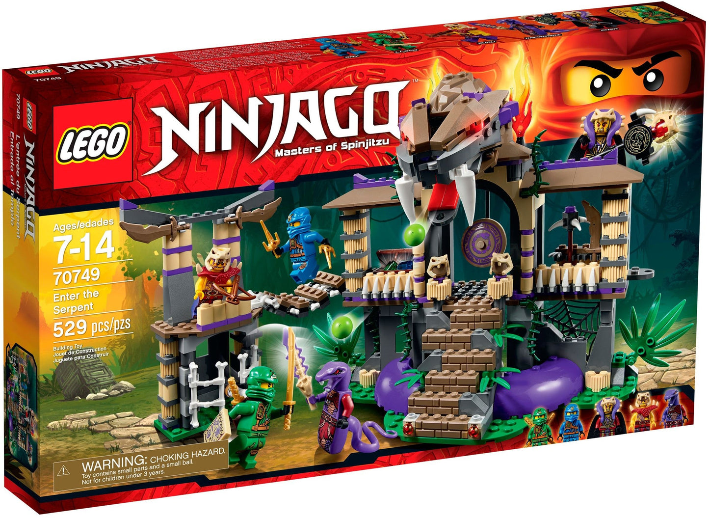 LEGO 70749 Enter the Serpent: Anacondrai Temple